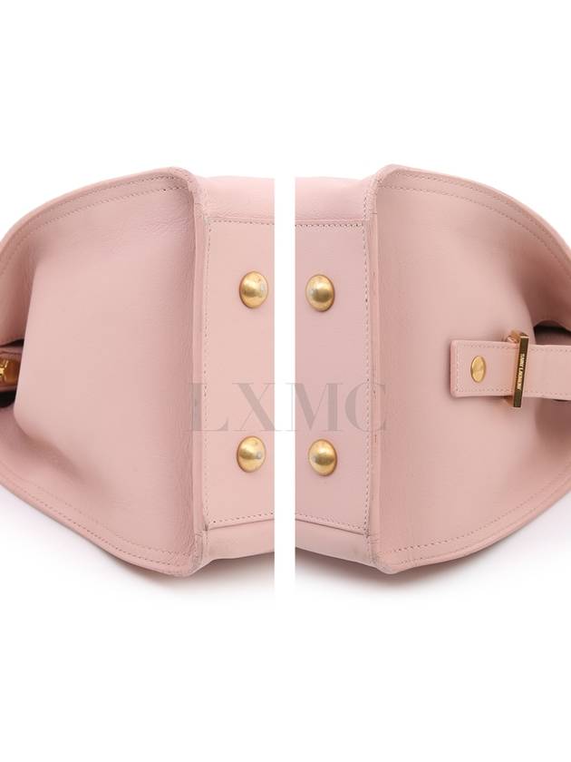 Kabachic small pink gold plated Boston bag 311210 - SAINT LAURENT - BALAAN 7