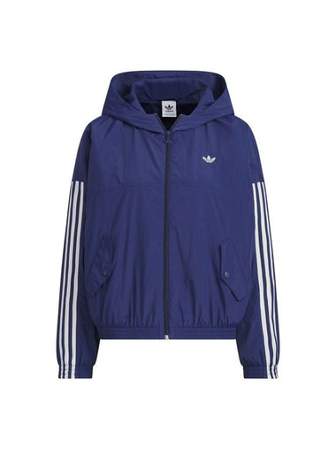 Logo Windbreaker Dark Blue - ADIDAS - BALAAN 1