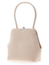 Gogi Frame Square Calf Leather Tote Bag Pink - JIL SANDER - BALAAN 3