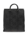 Jumbo GG Medium Tote Bag Black - GUCCI - BALAAN 2