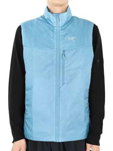 Men's Logo Nylon Vest Sky 30526 SOLACE - ARC'TERYX - BALAAN 1