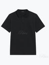 Bronn Cotton Short Sleeve Polo Shirt Black - THEORY - BALAAN 2