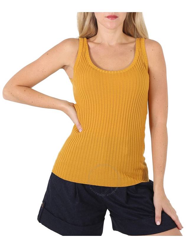 Women's Knit Sleeveless Yellow - CHLOE - BALAAN 2