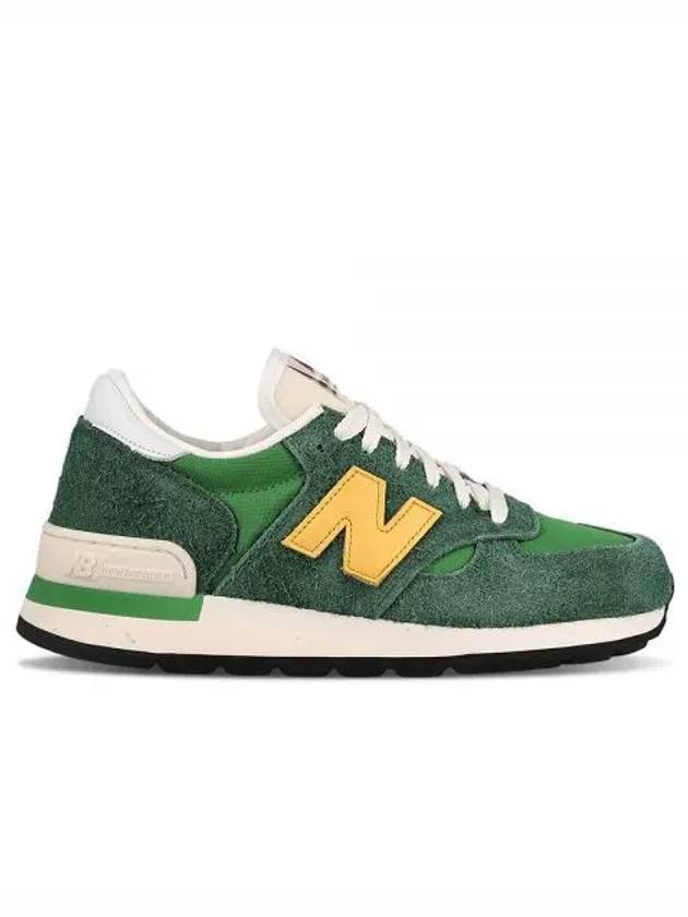 990v1 Low Top Sneakers Green - NEW BALANCE - BALAAN 2