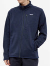 Better Sweater Fleece Zip-Up Jacket Navy - PATAGONIA - BALAAN 6