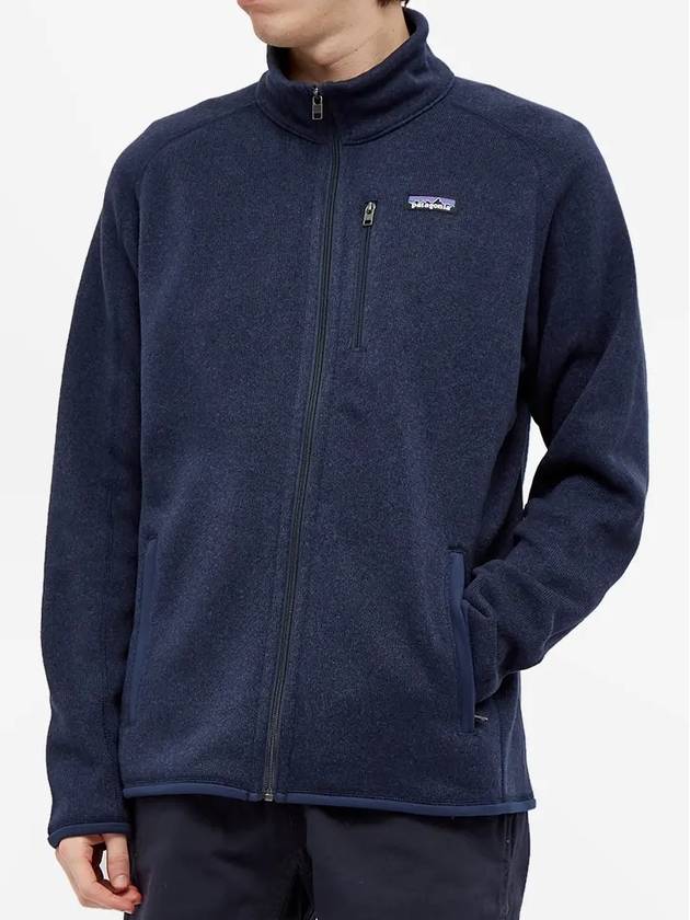 Better Sweater Fleece Zip-Up Jacket Navy - PATAGONIA - BALAAN.