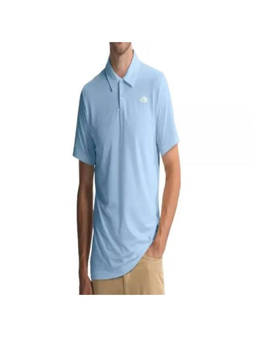 Men's Adventure Polo Shirt Blue - THE NORTH FACE - BALAAN 1