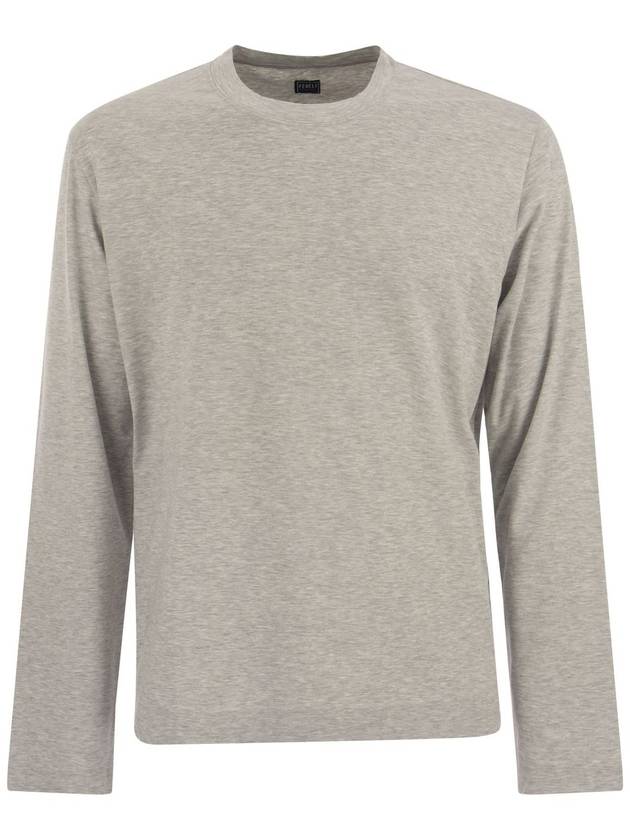 EXTREME - Crew-neck T-shirt with long sleeves - FEDELI - BALAAN 1