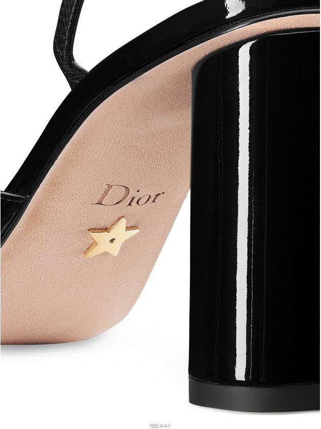 C'est Patent Calfskin Slingback Pumps Black - DIOR - BALAAN 6