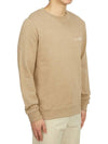 Men's Item Logo Crew Sweatshirt Heather Beige - A.P.C. - BALAAN 4