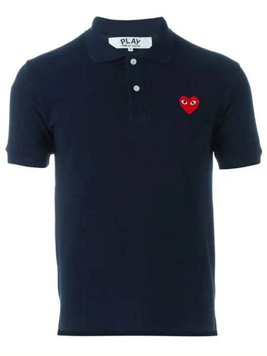 Red Waffen PK Tshirt T006 Navy - COMME DES GARCONS - BALAAN 2