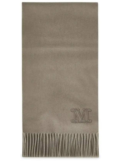 Wsdalia Logo Fringe Cashmere Muffler Camel - MAX MARA - BALAAN 2