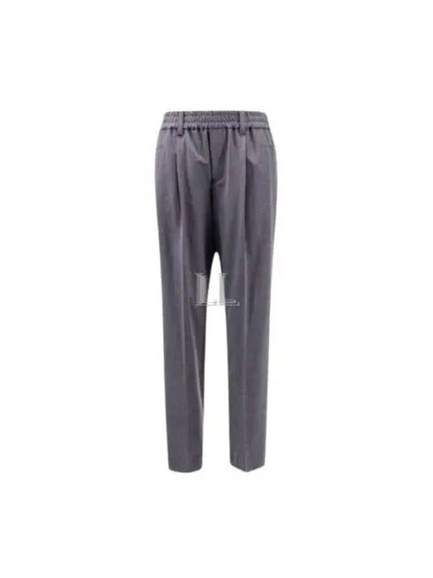 Straight Pants Grey - BRUNELLO CUCINELLI - BALAAN 2