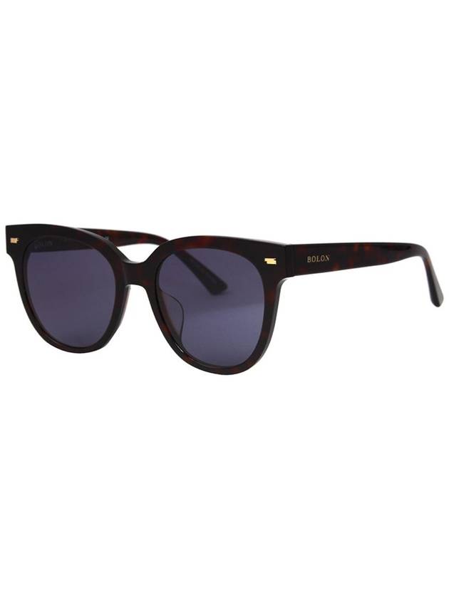 BOL3010 A20 round oversized horn rimmed luxury sunglasses - BOLON - BALAAN 1