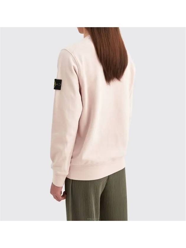 Stone Island Compass Waffen Sleeve Garment Dyed Sweatshirt Sweatshirt Pink - STONE ISLAND - BALAAN 4