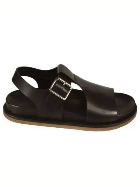 T STRAP SANDALS B10291 PE MOTS NERO 01 strap sandals 635784 - BUTTERO - BALAAN 1