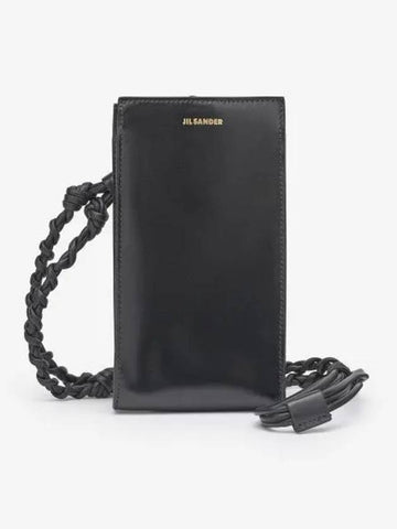 Refurbished Tangle Phone Case Cross Bag Black JSPT840098WTS69158N001 - JIL SANDER - BALAAN 1