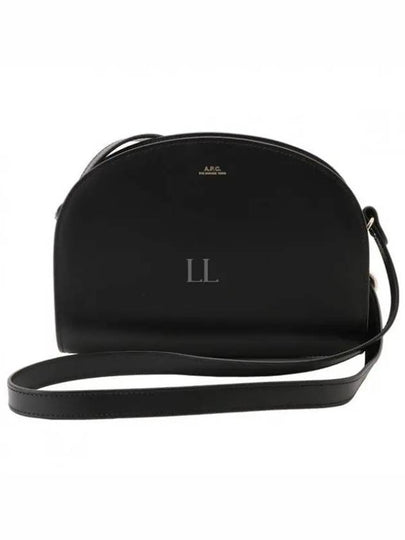 Demi Lune Half Moon Cross Bag Black - A.P.C. - BALAAN 2