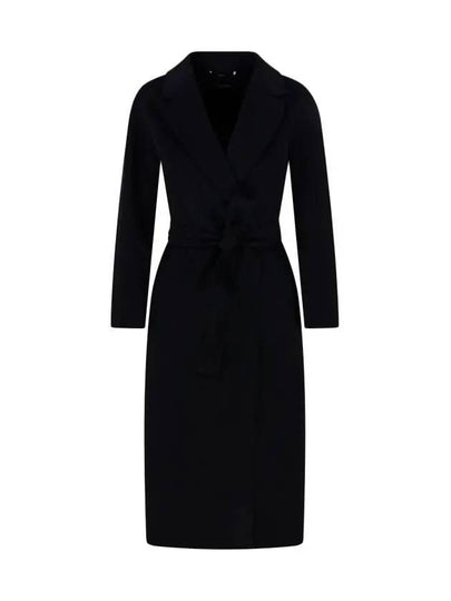 ESTURIA Long Wool Coat Black 2429016131 013 - MAX MARA - BALAAN 2