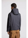 Traversier Hooded Jacket Black - MONCLER - BALAAN 5