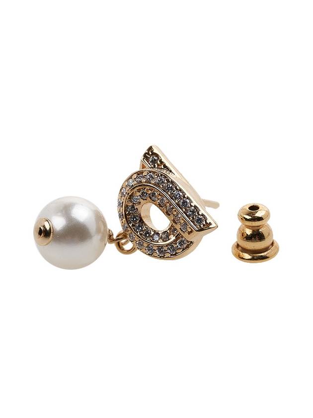 Ferragamo Women s Gancini Earrings 76 0781 EAR GSTR PORO PERLA 0776604 - SALVATORE FERRAGAMO - BALAAN 5