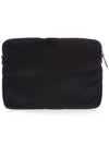 Logo Quilted Laptop Briefcase Black - MARC JACOBS - BALAAN 4
