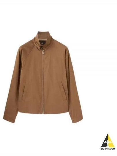 Taga Twill Cotton Zip-Up Jacket Brown - LORO PIANA - BALAAN 2