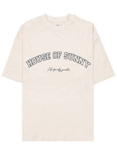 The Family Short Sleeve T-Shirt Ivory - HOUSE OF SUNNY - BALAAN 1