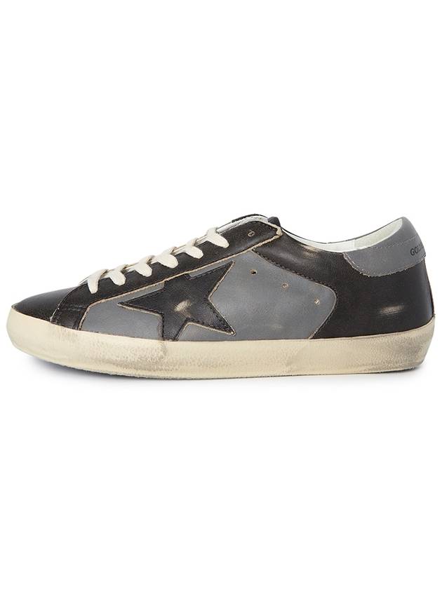 Superstar Low Top Sneakers Black Grey - GOLDEN GOOSE - BALAAN 4