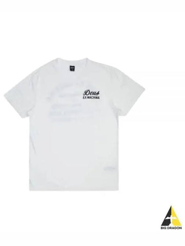 DEUS 24 VENICE ADDRESS TEE T DMS41065A WHT shirt - DEUS EX MACHINA - BALAAN 1