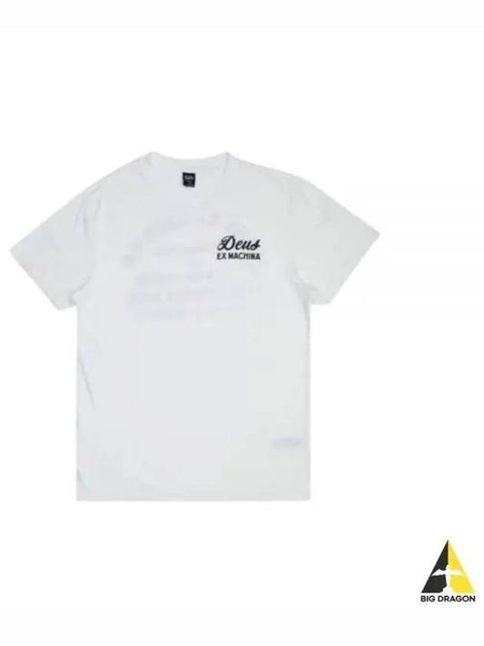 DEUS 24 VENICE ADDRESS TEE T DMS41065A WHT shirt - DEUS EX MACHINA - BALAAN 1