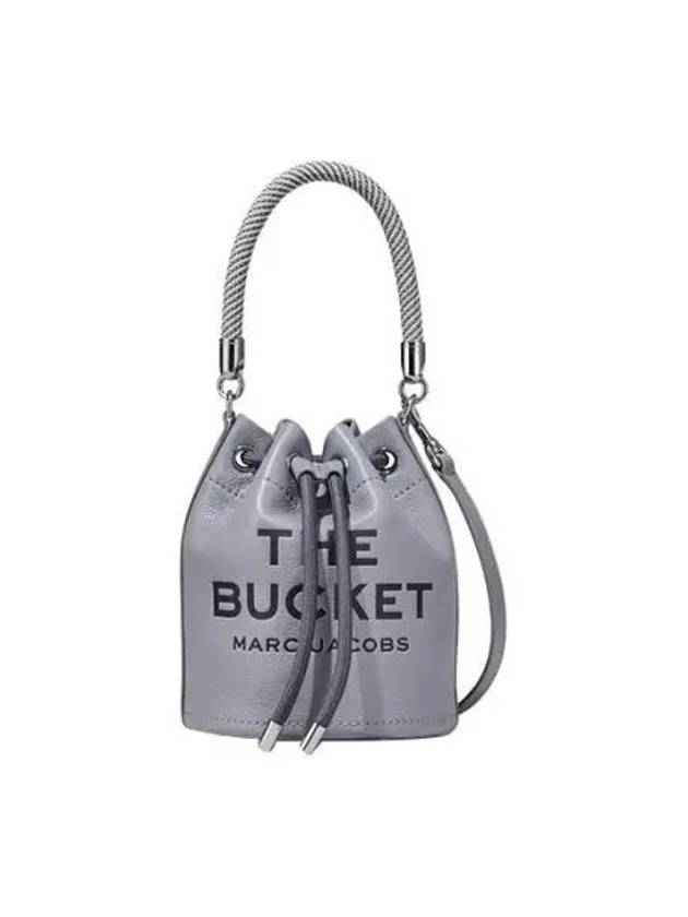 The Leather Bucket Bag Grey - MARC JACOBS - BALAAN 2