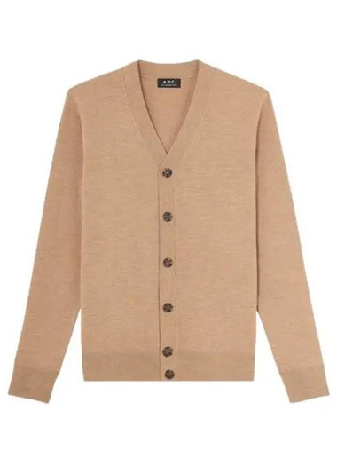 Men s Cardigan WVAWM H22172 PBC BEIGE CHIINE - A.P.C. - BALAAN 1