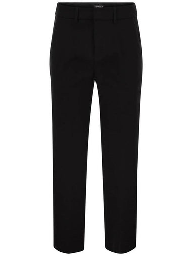 Loose cropped jersey trousers - MELI - DONDUP - BALAAN 1