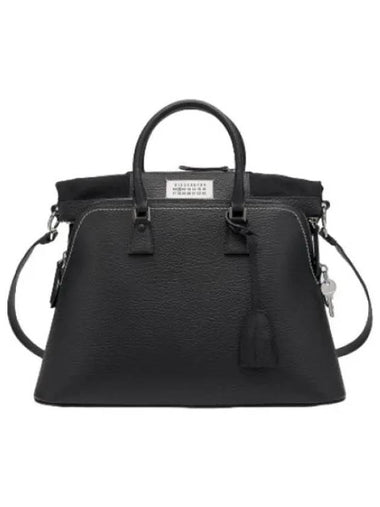 leather tote bag black - MAISON MARGIELA - BALAAN 1