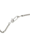 Ghost GG Pendant Necklace YBB455315001 Silver - GUCCI - BALAAN 5