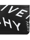 Big Logo Print Clutch Bag Black - GIVENCHY - BALAAN 7