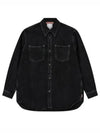 long sleeve shirt CB0082 900 BLACK - ACNE STUDIOS - BALAAN 2