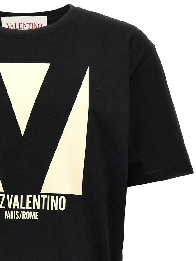 Valentino Garavani Valentino Garavani 'Chez Valentino' T-Shirt - VALENTINO - BALAAN 3