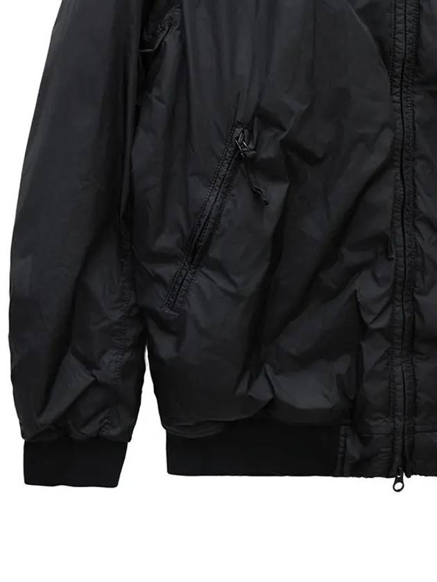 Crinkle Reps R NY Padding Black - STONE ISLAND - BALAAN 6