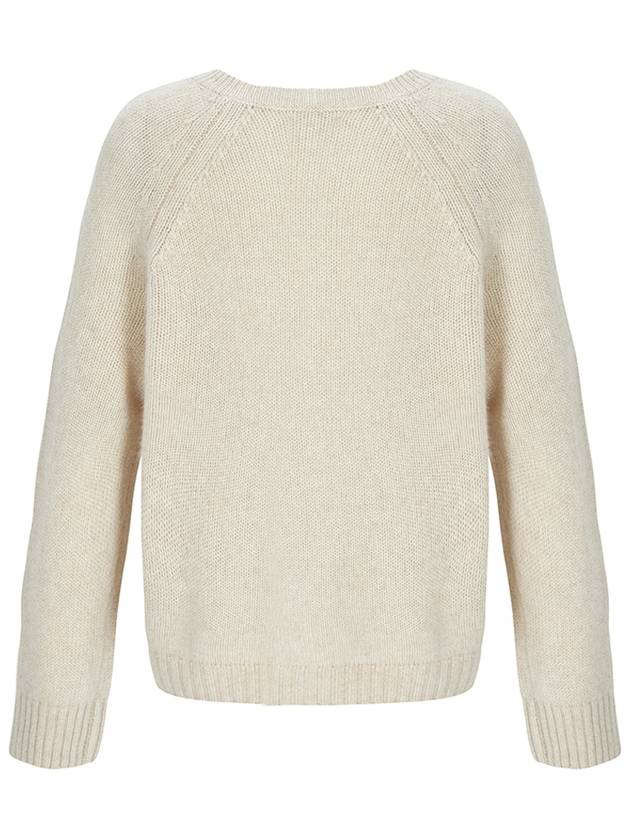 Baby Cashmere Cable Knit Top Beige - RS9SEOUL - BALAAN 3