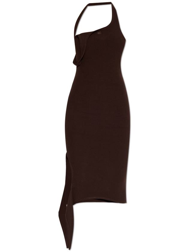 Courrèges Sleeveless Dress, Women's, Brown - COURREGES - BALAAN 1