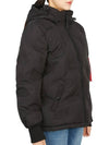 Logo Hood Padding Black - ALPHA INDUSTRIES - BALAAN 5