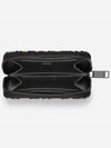 Zipper Jacquard Card Wallet Black Beige - DIOR - BALAAN 6