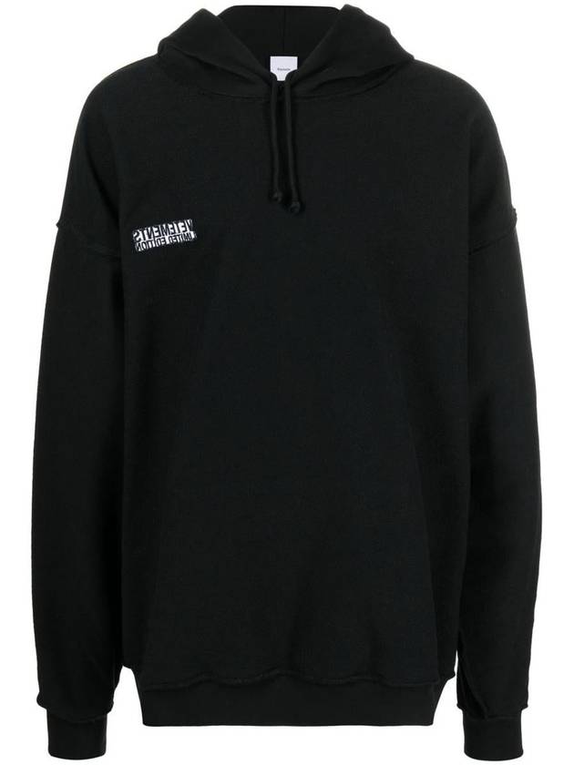 Inside Out Hoodie Black - VETEMENTS - BALAAN 1