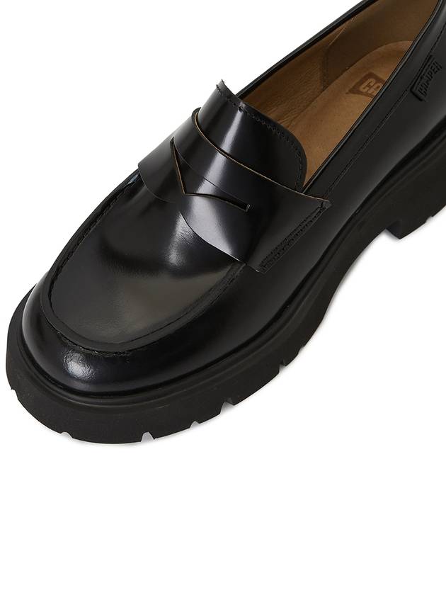 Milah Twins Leather Loafer Black - CAMPER - BALAAN 8