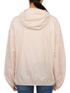 Fegeo Logo Patch Zip Up Hoodie Light Pink - MONCLER - BALAAN 5