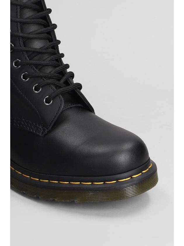 Dr Martens 1460 Nappa Leather Work Boots Black - DR. MARTENS - BALAAN 6