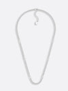 CD Icon Slim Chain Link Necklace Silver - DIOR - BALAAN 2