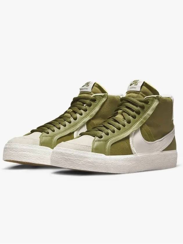 SB Zoom Blazer Mid Premium Plus Pilgrim Phantom - NIKE - BALAAN 5